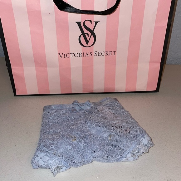 Victoria's Secret Other - Victoria’s Secret Panty powder blue lace panty VS Panties 🆕 Corset back xl